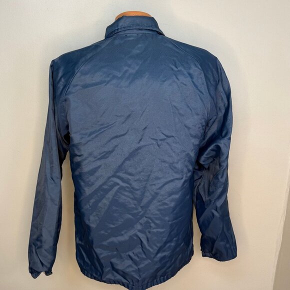 Vintage 1970s Memphis State University Jacket, MSU Tigers Windbreaker Chalk Line - Picture 3 of 5